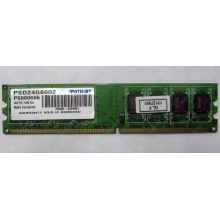 Модуль оперативной памяти 4Gb DDR2 Patriot PSD24G8002 pc-6400 (800MHz)  (Дзержинский)