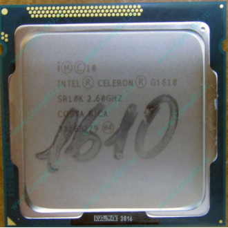 Процессор Intel Celeron G1610 (2x2.6GHz /L3 2048kb) SR10K s.1155 (Дзержинский)