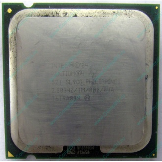 Процессор Intel Pentium-4 521 (2.8GHz /1Mb /800MHz /HT) SL9CG s.775 (Дзержинский)