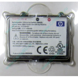Аккумулятор HP 310798-B21 PE2050X 311949-001 для КПК HP iPAQ Pocket PC h2200 series (Дзержинский)
